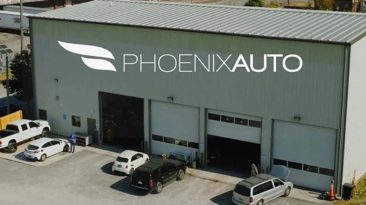 Phoenix Auto Repair shop at 725 Calhoun Ave, Nashville, TN 37210